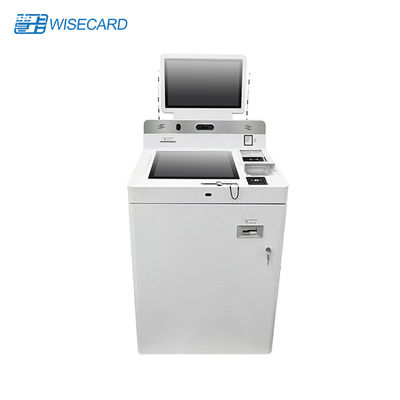 Wisecard Smart Teller Machine with EMV Standard and Touch Screen Multi-Function