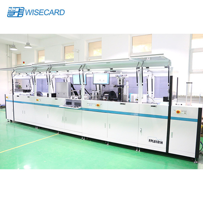 Wisecard FPL 6181H Banking Card Personalization Machine 220V 5.5KW Metal Material