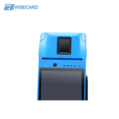 4 PSAM 16GB EMMC Mobile Pos Machine EDGE GPRS With Fingerprint