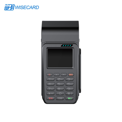 Terminale mobile tenuto in mano di posizione di Rupay Linux con il lettore di Magstripe