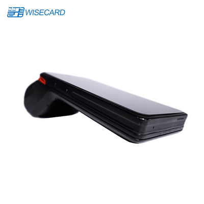 Terminale POS WiFi quad core con batteria da 5000 mAh e riconoscimento delle impronte digitali