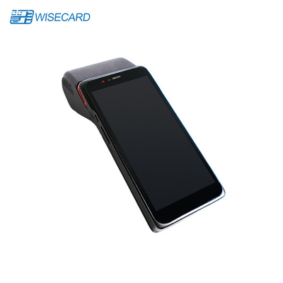 Android 12.0 POS Terminal con touchscreen NFC Verificazione delle impronte digitali MSR WiFi / 4G e durata della batteria estesa