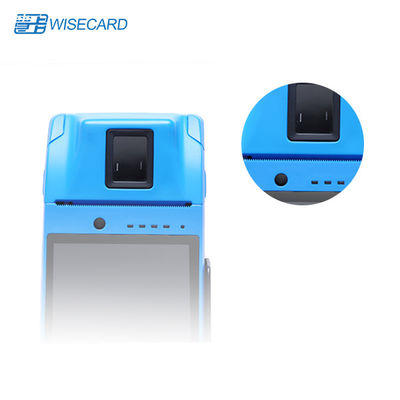 Terminale LTE TDD di pagamento di posizione di Wisecard MTK MT8735 con il lettore di codici a barre di NFC