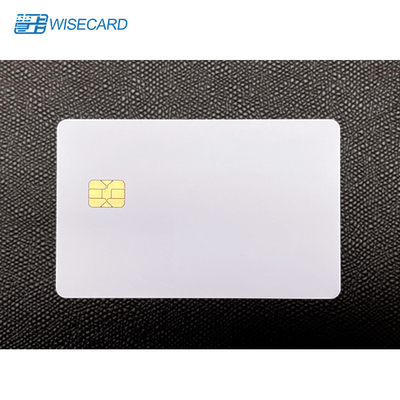 Colore della carta CMYK di Smart Card 4428 Chip Blank Contact IC dell'ABS dell'ANIMALE DOMESTICO del PVC